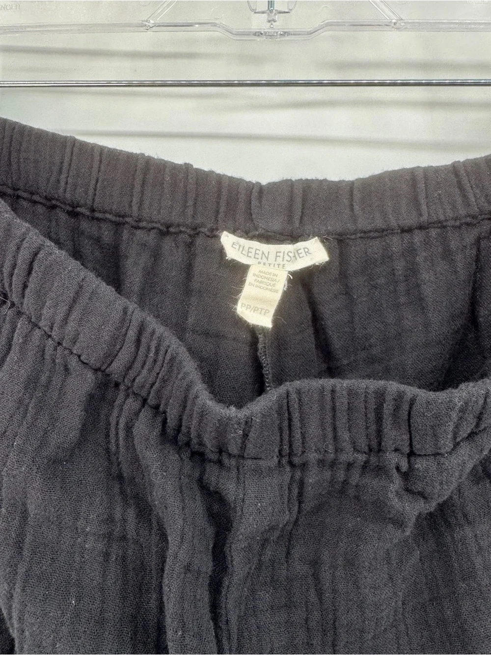 Organic Cotton Lofty Gauze Wide-Leg Pant - Picture 3 of 7